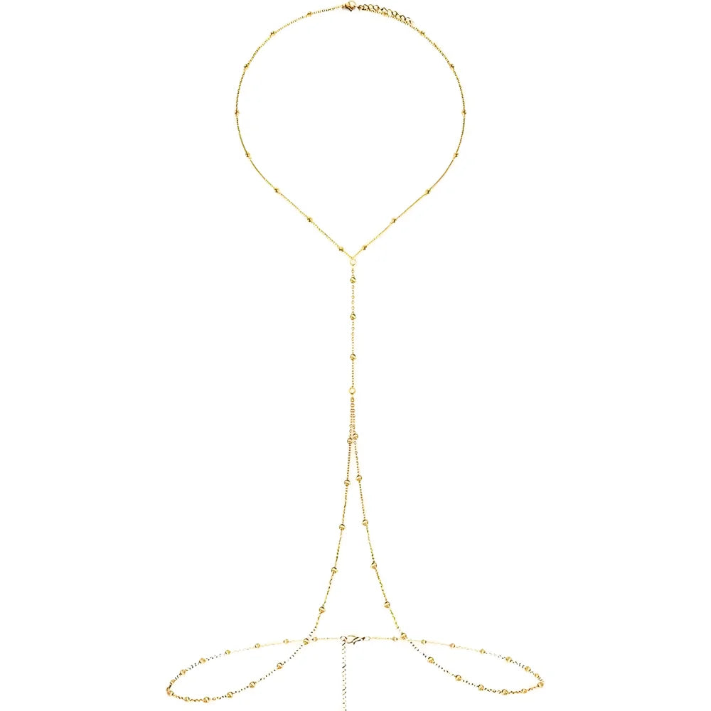 Adjustable Gold Belly Chain for Women Body Jewelry - Smarsty