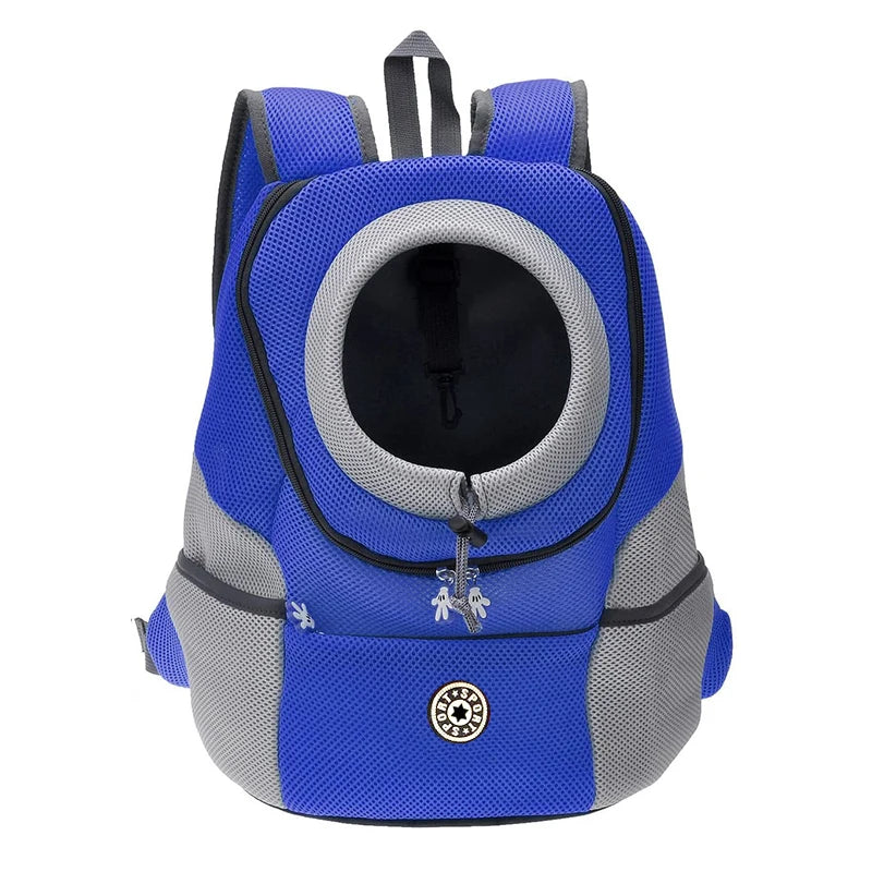 Breathable Double Shoulder Outdoor Dog Carrier Bag - Smarsty