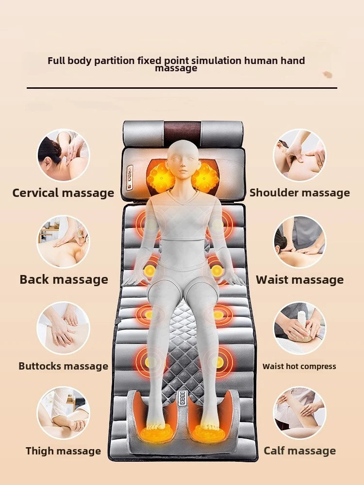 Full Body Massage Pad with 10 Zone Vibration Relief - Smarsty