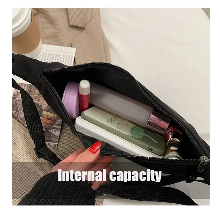 Women Backpack PU Leather Crossbody Bag With Zipper - Smarsty
