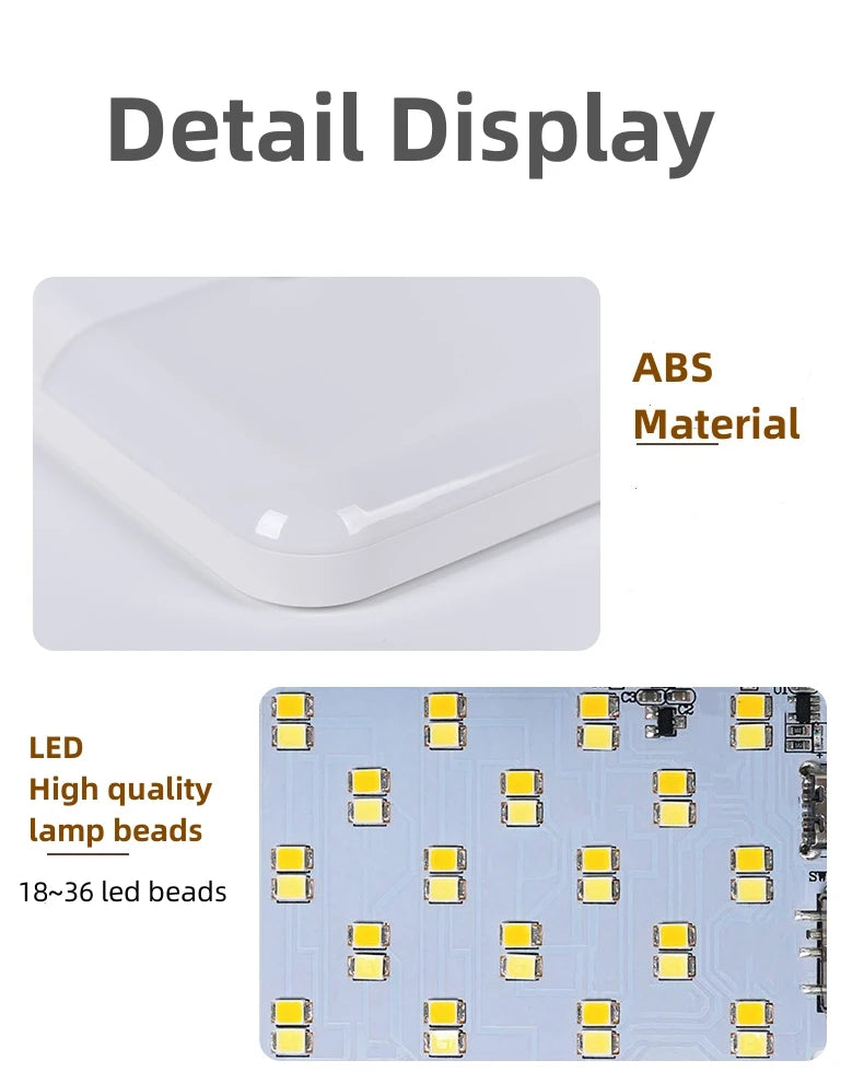 Motion Sensor LED Light with USB Charging for Home - Smarsty