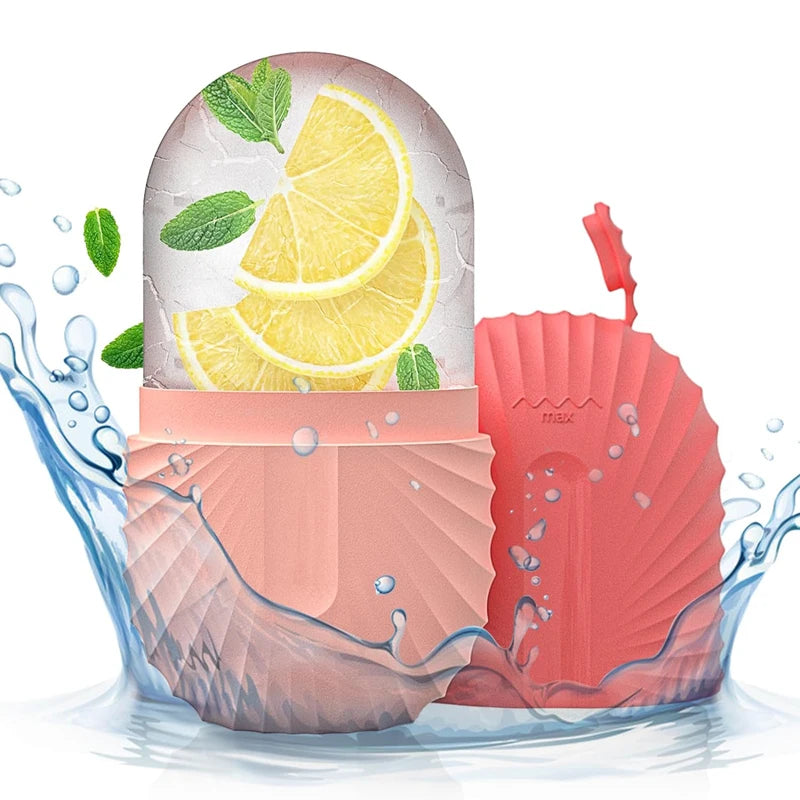 Silicone Ice Face Roller for Pore Reduction and Eye Puffiness - Smarsty