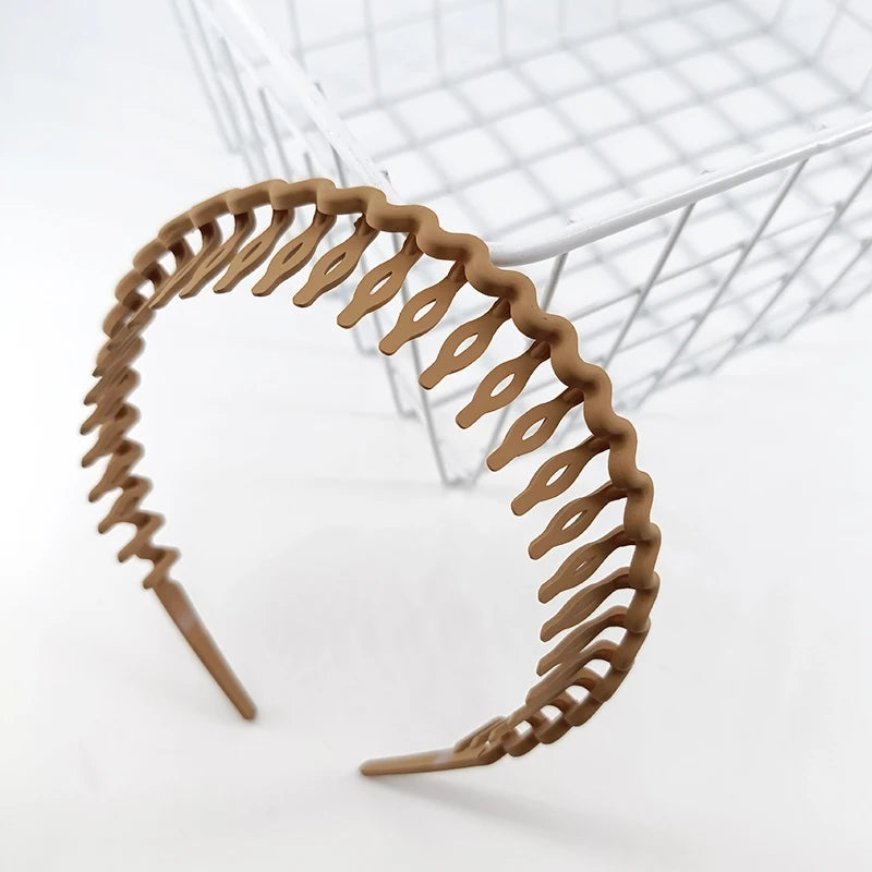 Frosted Color Non-Slip Hair Clip Headbands - Smarsty