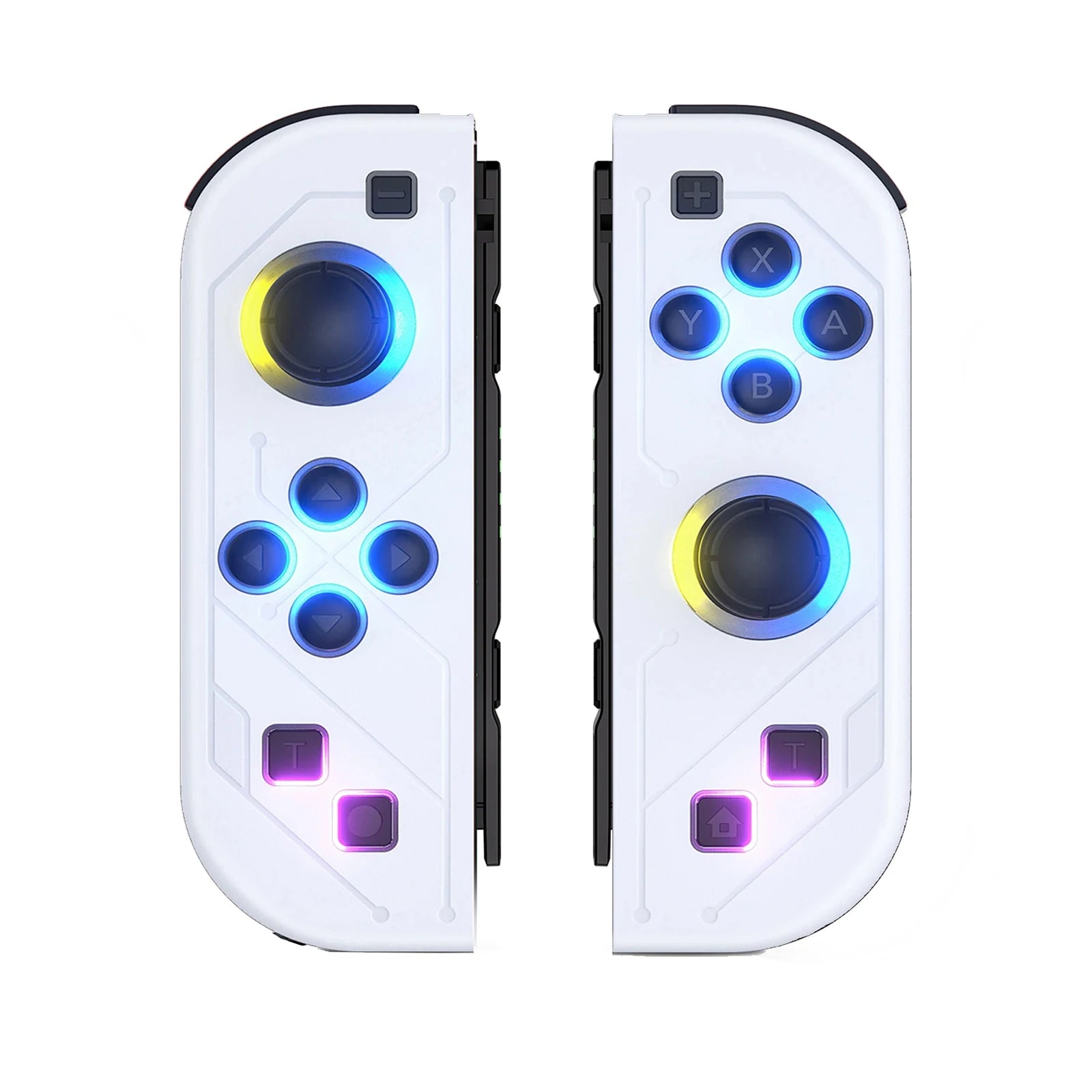 Bluetooth 5.2 Joy Controller with RGB LED for Nintendo Switch - Smarsty