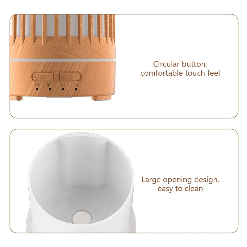Ultrasonic Aroma Diffuser with Colorful Night Light - Smarsty