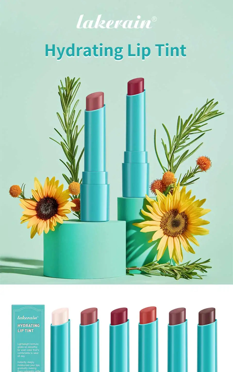 Hydrating Jelly Lip Tint Moisturizing Natural Color - Smarsty
