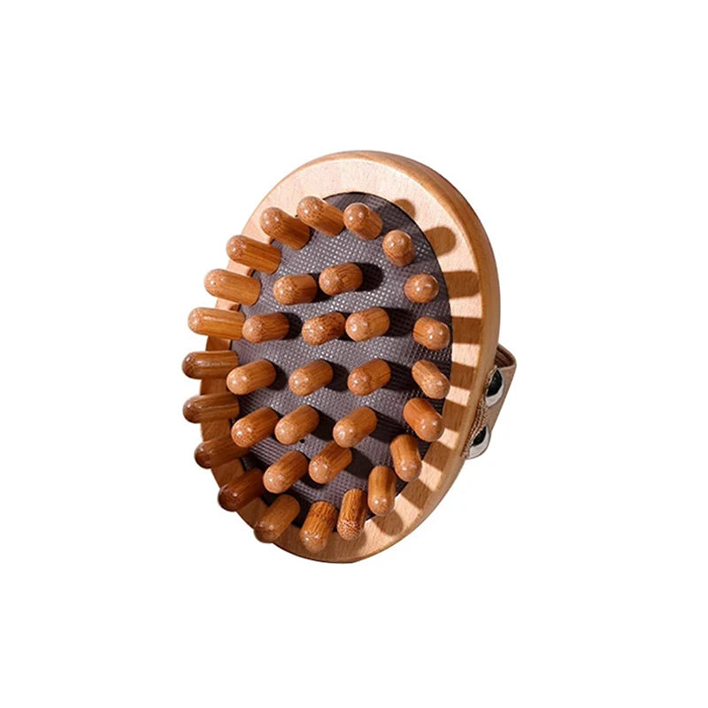 Ergonomic Wooden Body Anti Cellulite Massage Brush - Smarsty