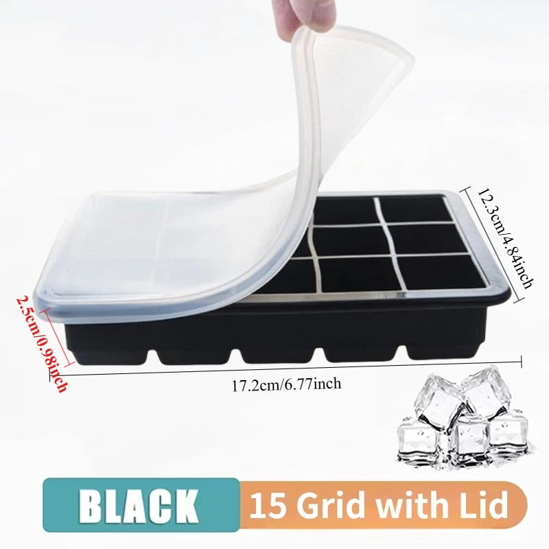 Silicone Ice Cube Molds for Whiskey and Cocktails - Smarsty