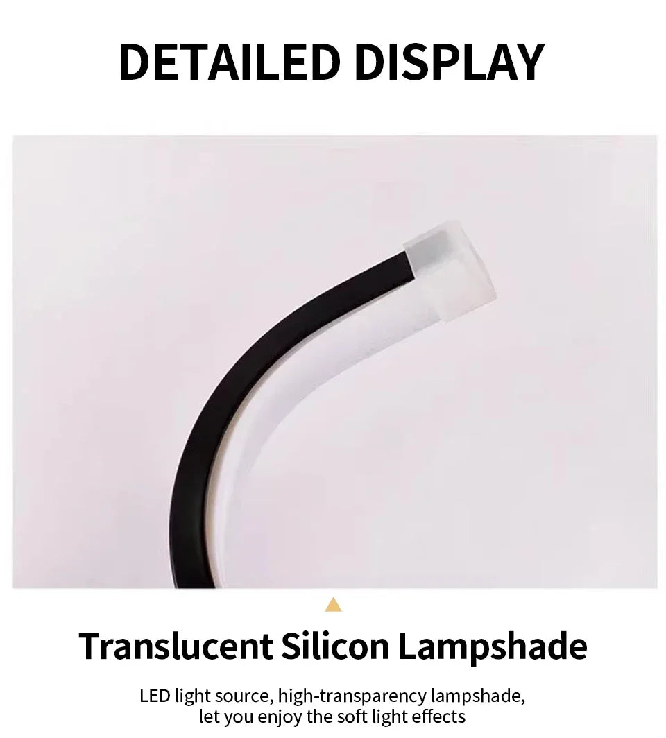 Creative LED Desk Reading Lamp with Dimmable Feature - Smarsty