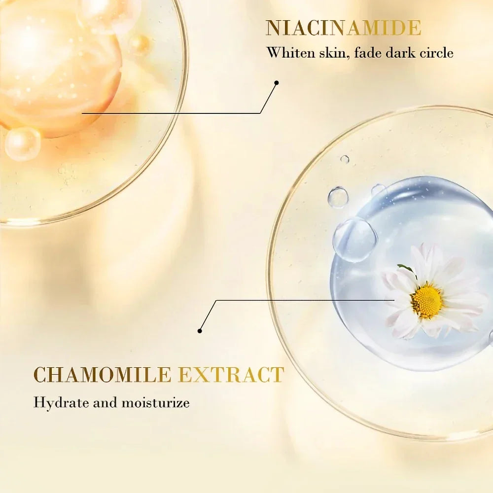 24K Gold Hyaluronic Acid Eye Mask for Dark Circles - Smarsty