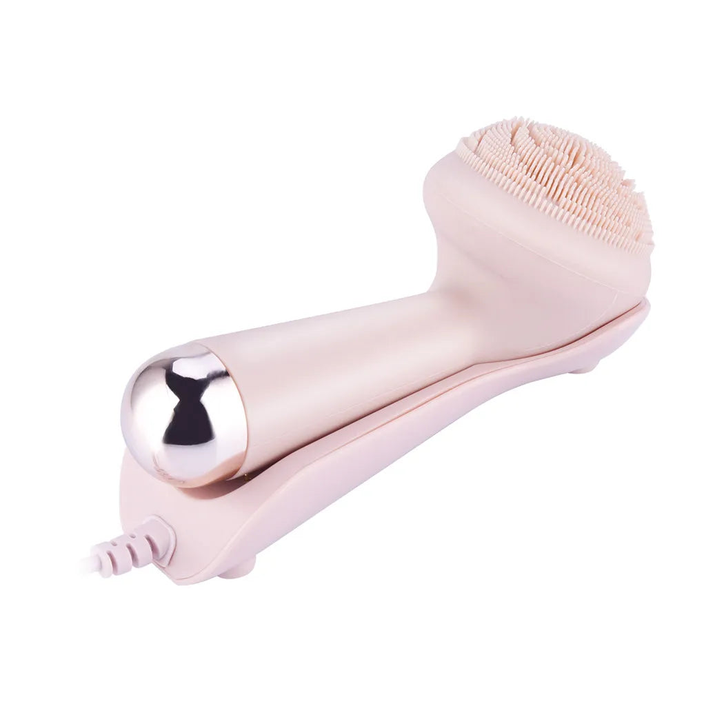 Electric Silicone Facial Brush with Vibration Massage - Smarsty