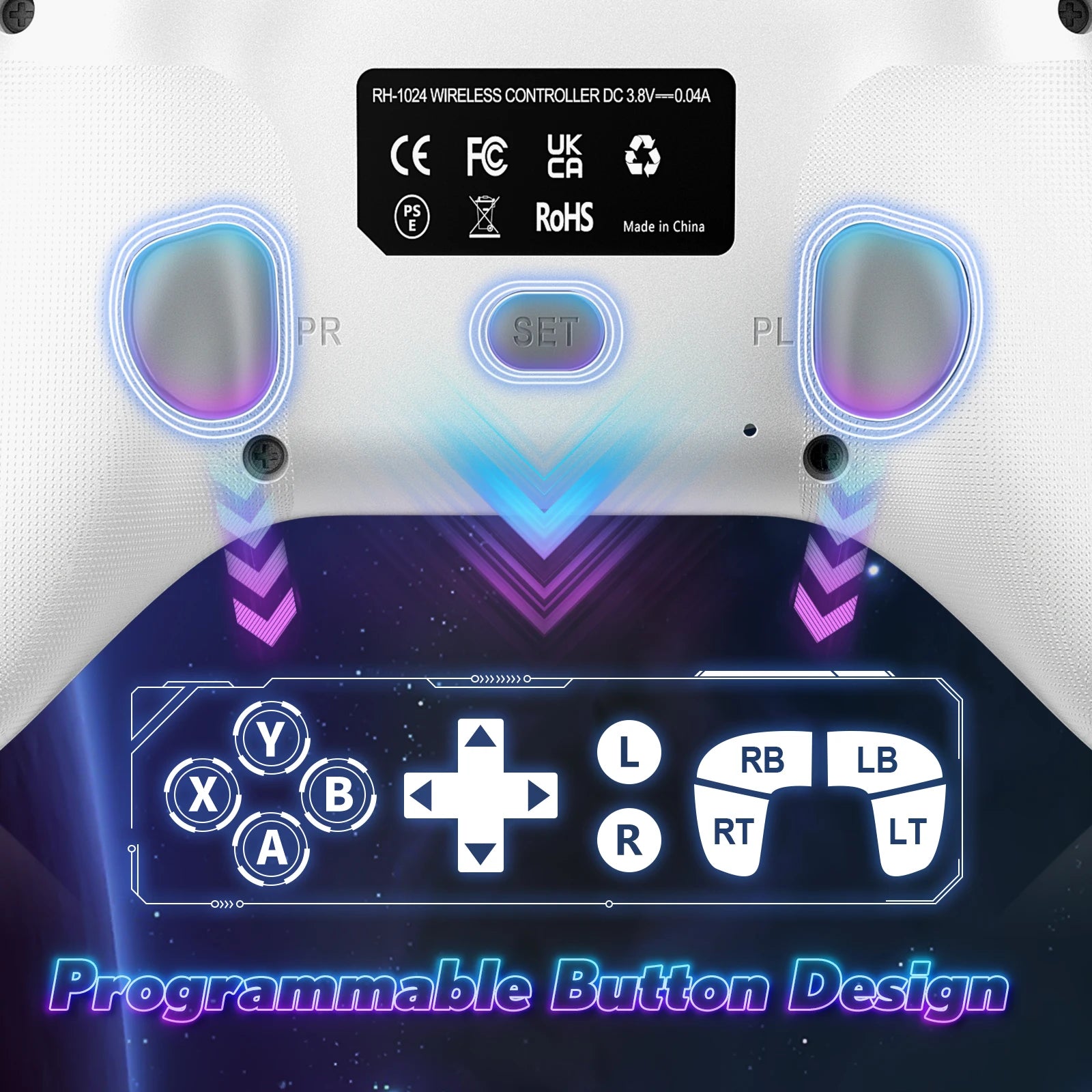 Wireless Gamepad for Xbox with Dual Vibration Feature - Smarsty