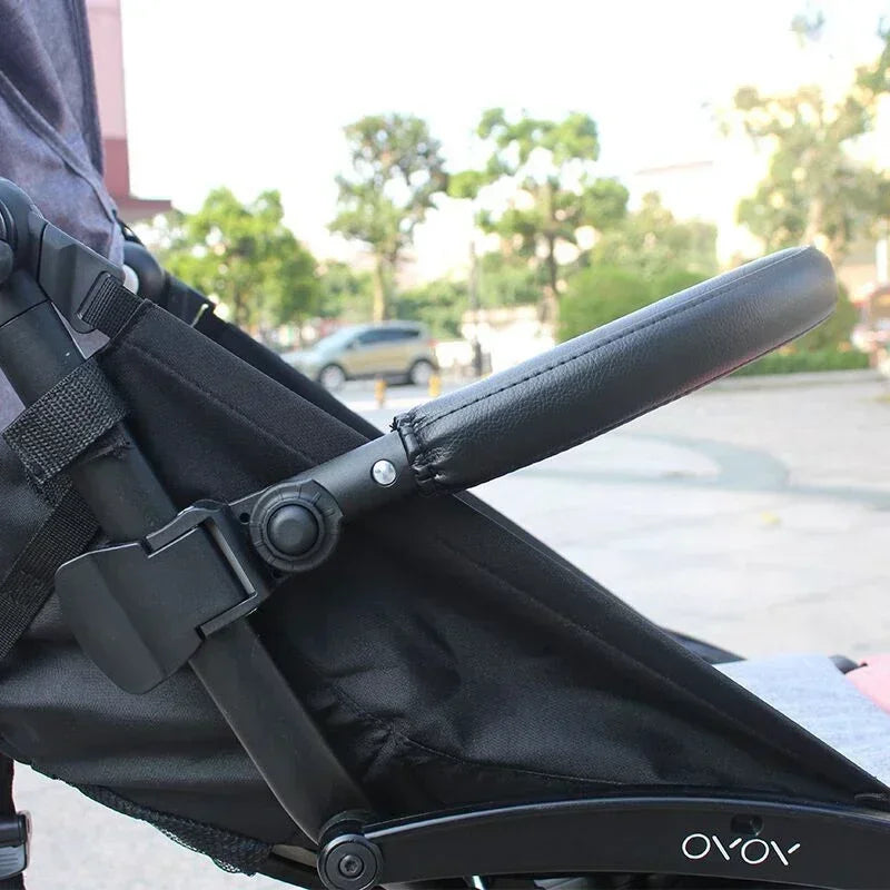 Baby Stroller Accessories Armrest for vovo yoyo 2 Yoya strollers , Pushchair Front Bumper Bars Universal Adjustable Handlebar by Smarsty