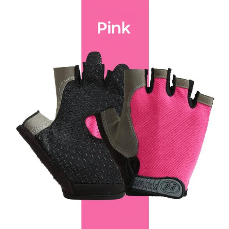 Breathable Half Finger Cycling Gloves Anti Slip Shock Absorption - Smarsty