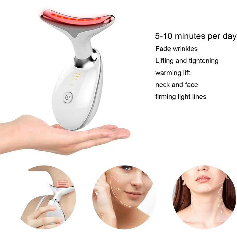7 Colors Anti Wrinkle Facial Massager for Skin Tightening - Smarsty