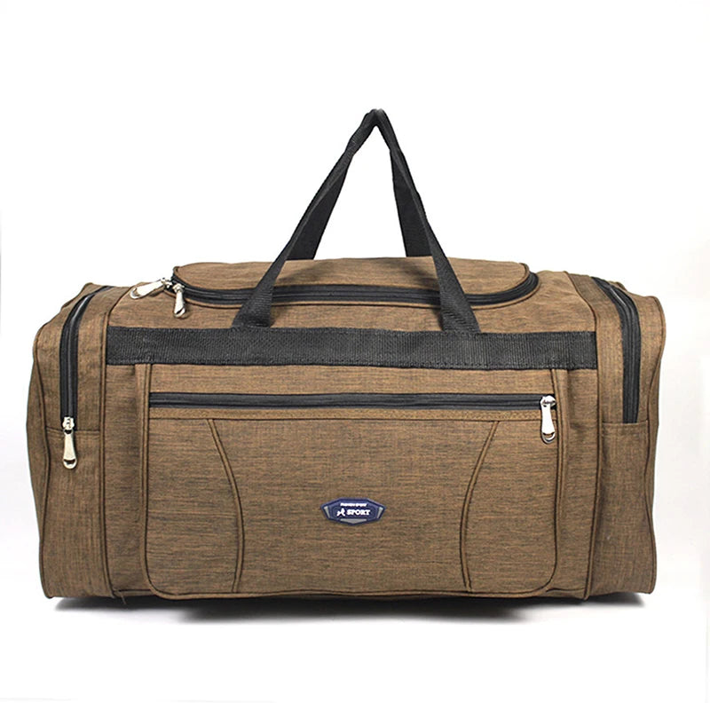 Oxford Waterproof Travel Bag For Men Large Capacity Duffle - Smarsty