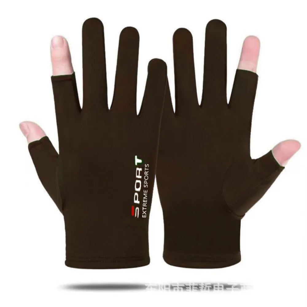 Ice Silk Cycling Gloves Unisex High Elastic Comfort - Smarsty