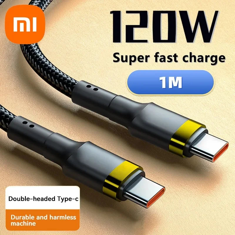 Xiaomi 120W Fast Charger USB C Cable for Quick Charging - Smarsty