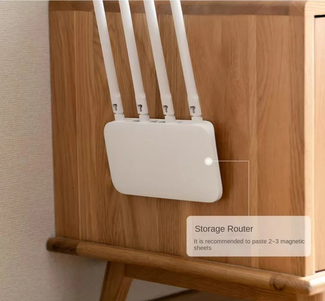 Magnetic Remote Control Holder Wall Mount Adhesive Remote Control Holder Strong Hold Tv Remote Holder for Home Office