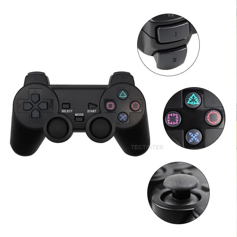 Wireless Gamepad for PlayStation 2 with Vibrating Joystick - Smarsty