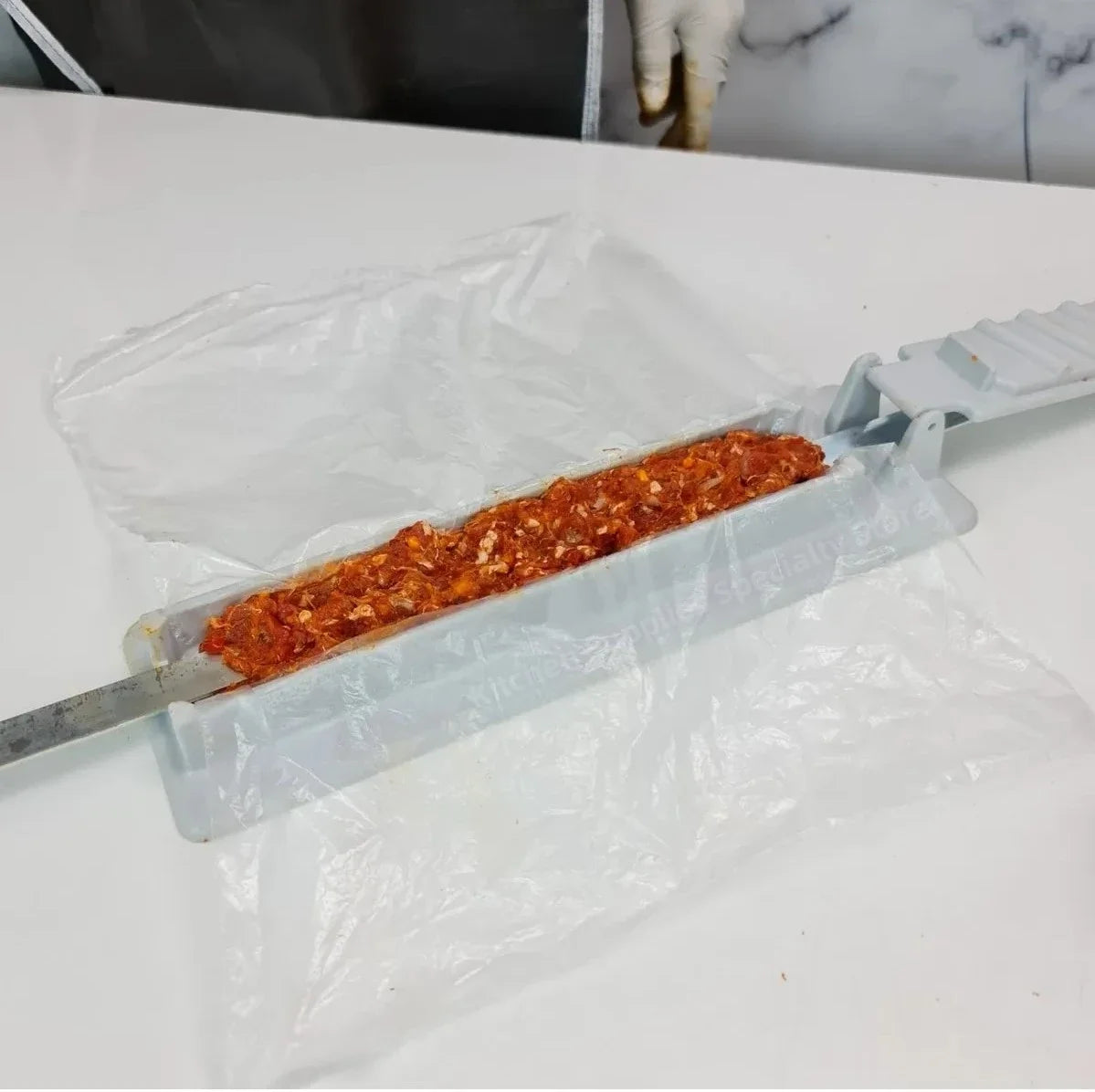Reusable Plastic Kebab Maker for Easy BBQ Preparation - Smarsty