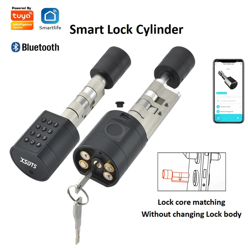 Smart Fingerprint Door Lock with Remote Control - Smarsty