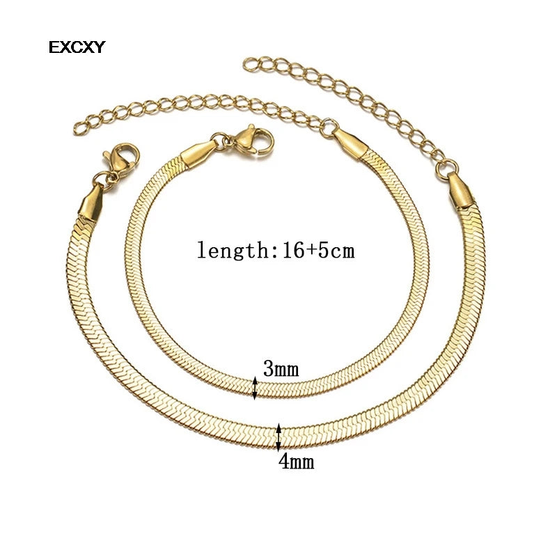 9mm Stainless Steel Bracelet Unisex Daily Wear Charm - Smarsty