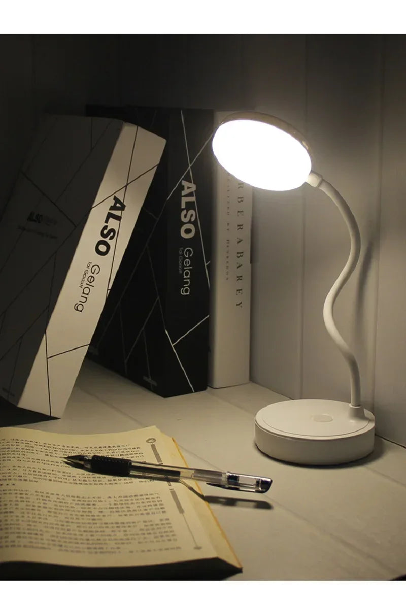 Flexible LED Desk Lamp with 3-Level Dimmer for Eye Care - Smarsty