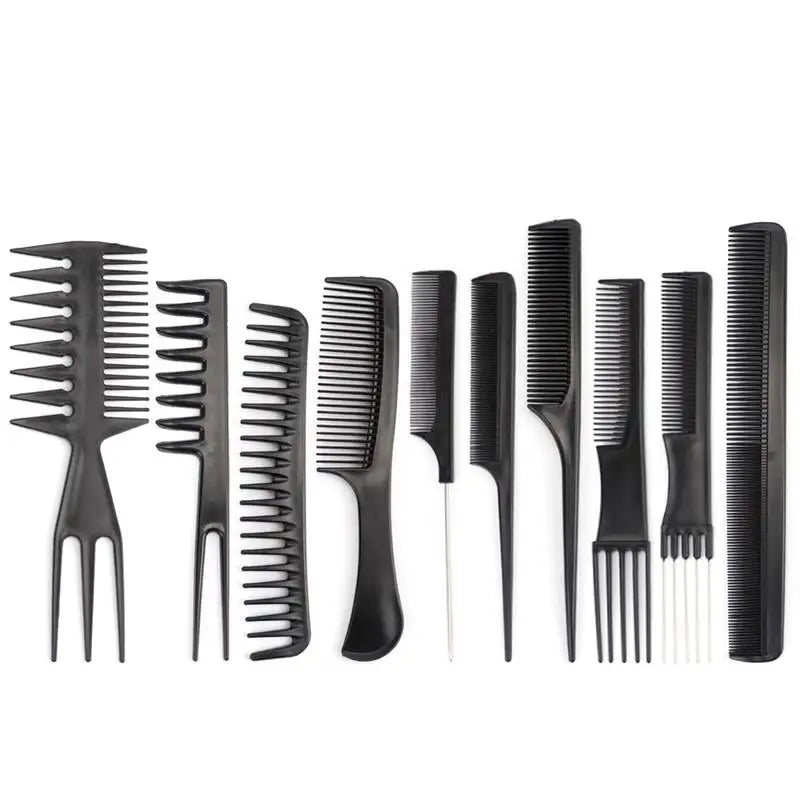 Durable Plastic Hair Comb with Round Teeth for Gentle Styling - Smarsty