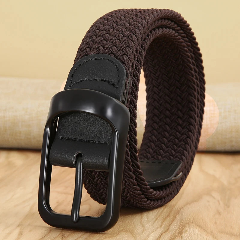 Elastic Stretch Canvas Belt for Men and Women Comfortable Fit - Smarsty