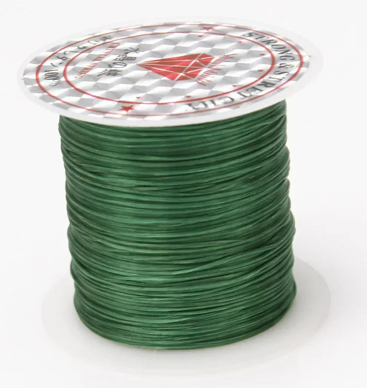 Strong Elastic Beading Cord 1mm 10m Durable Stretch - Smarsty