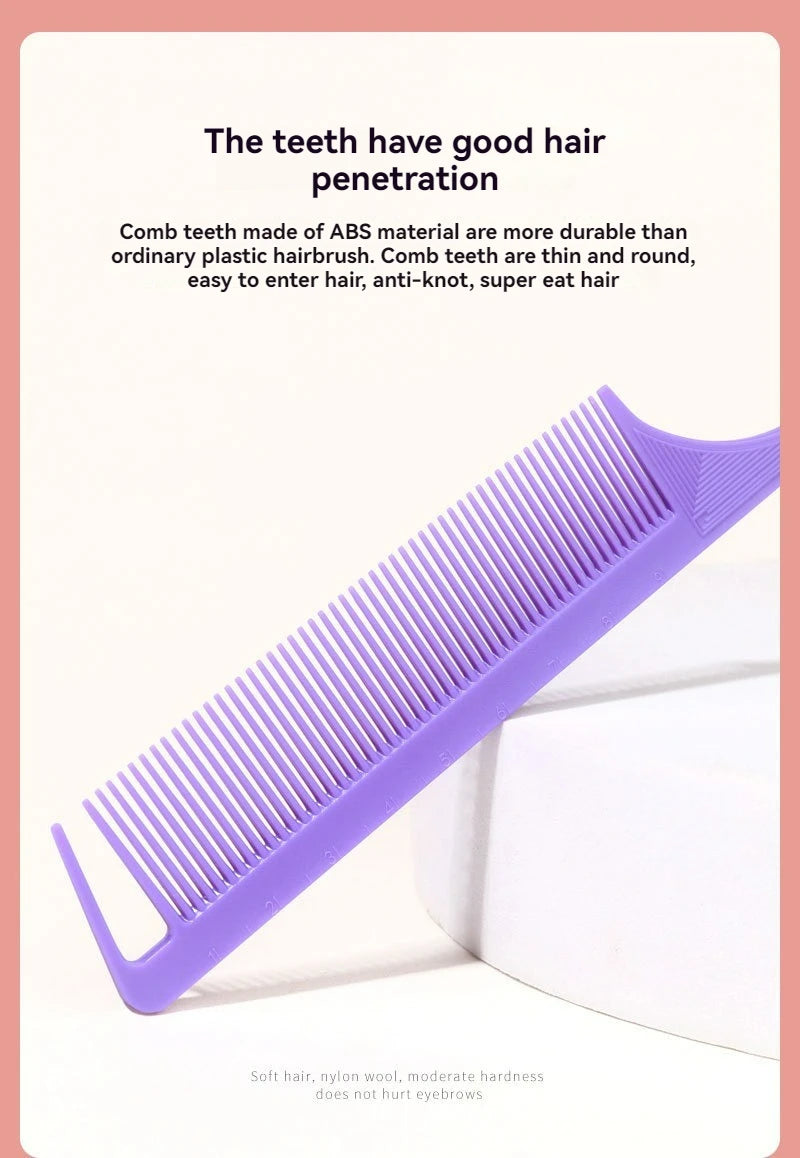 Three-Piece Hair Comb Set for Styling and Precision - Smarsty