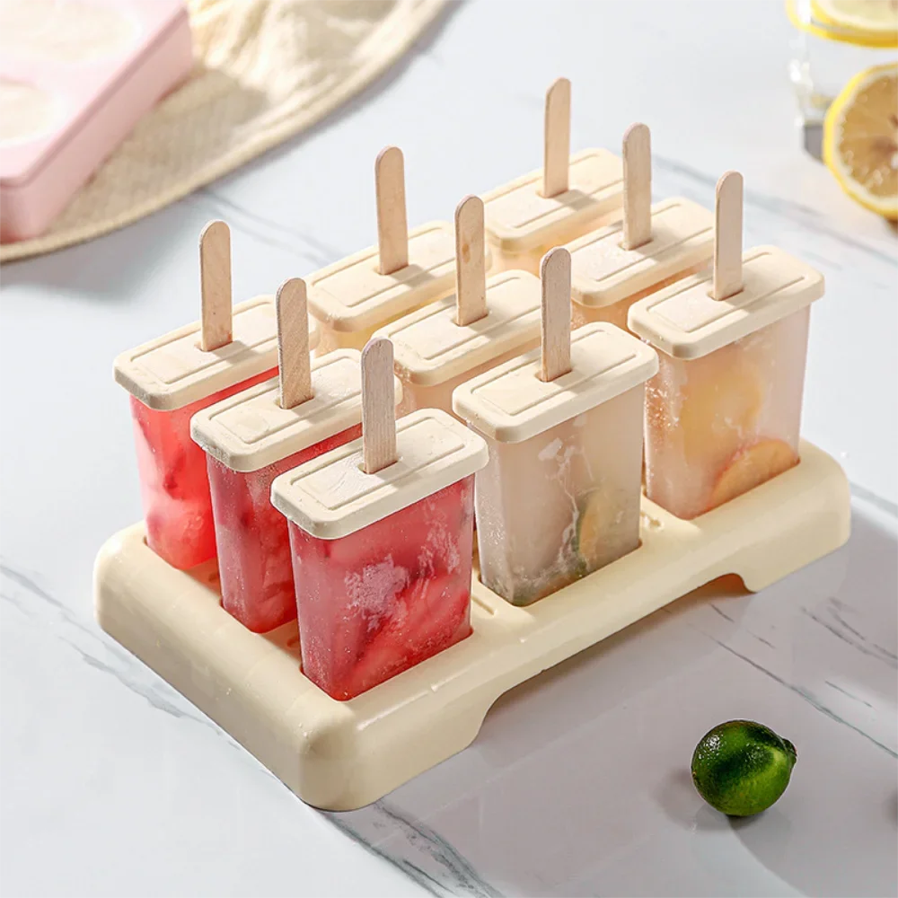 Homemade Ice Cream Popsicle Mold Set for Summer Fun - Smarsty