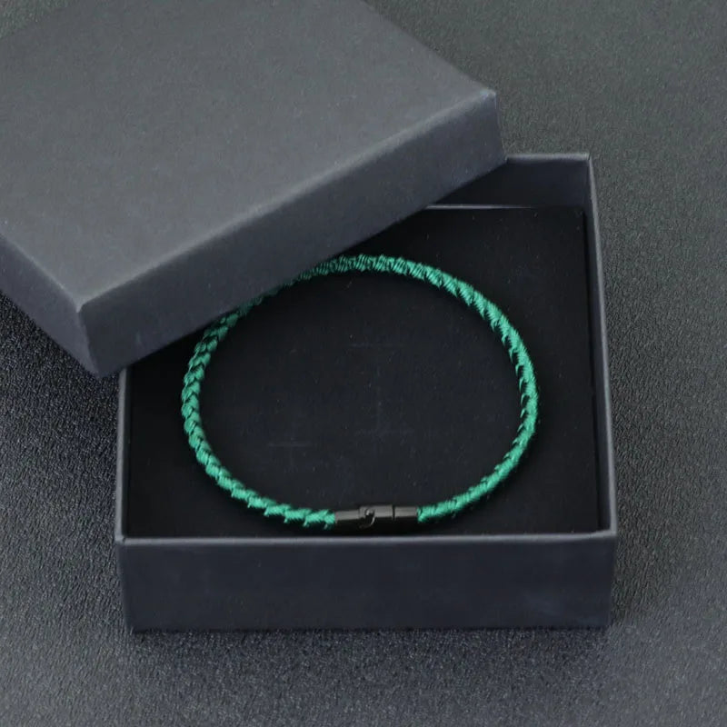 Grade A Keel Rope Bracelet Men Femme Lucky Red Thread Braclet Attract Mirco Magentic Couple Braslet Wealth Prosperity Brazalete - Smarsty