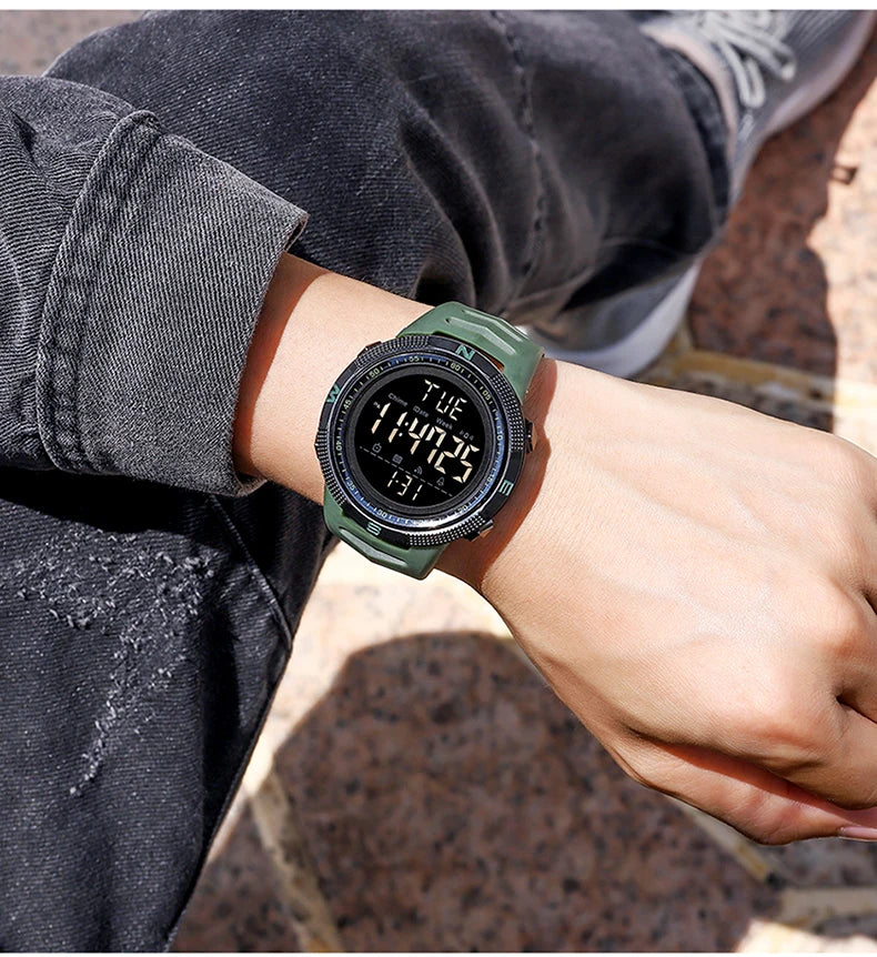SANDA Military Sport Watch for Men Waterproof Shockproof Design - Smarsty