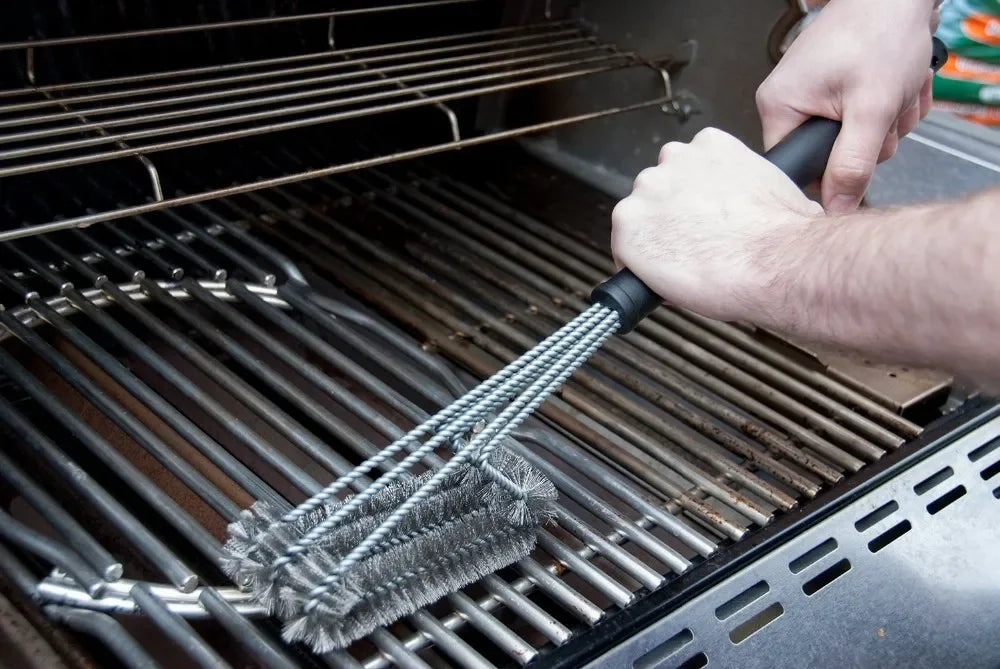 Stainless Steel BBQ Grill Brush for Easy Cleaning - Smarsty