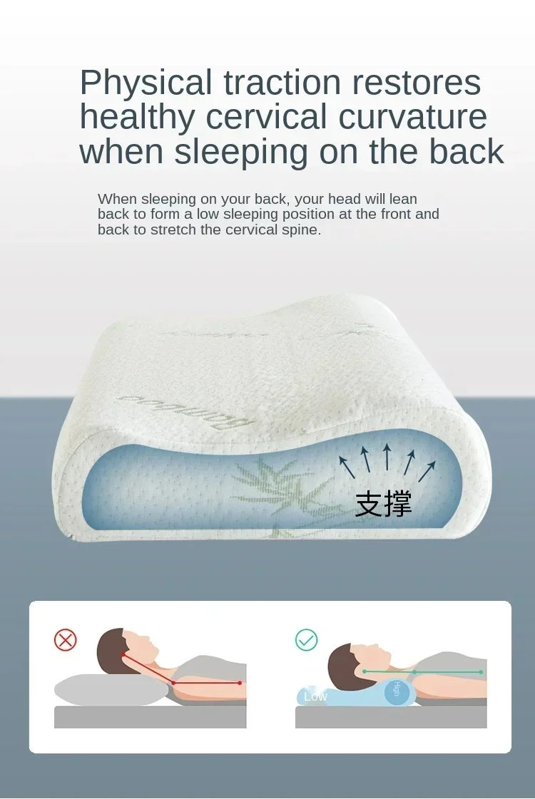 Memory Foam Maternity Pillow for Neck Support - Smarsty