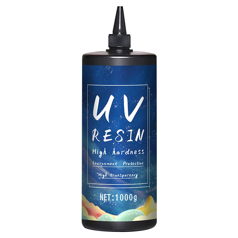 UV Resin Glue for DIY Jewelry, Epoxy Resin and UV Lamp High Transparency Fast Drying High Hardness, 20g, 50g, 100g, 250g, 1000g - Smarsty