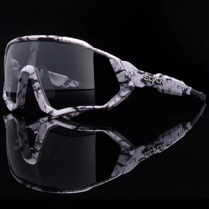 SCVCN UV400 Sport Cycling Glasses Road Sunglasses Bicycle Eyewear Mountain Bike MTB Cycl Goggles running glasses