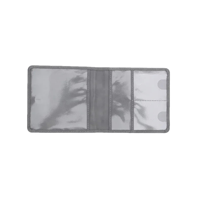 Car Registration Driver's License and Insurance Card Holder - Leather Vehicle Glove Box Automobile Documents Paperwork Organizer