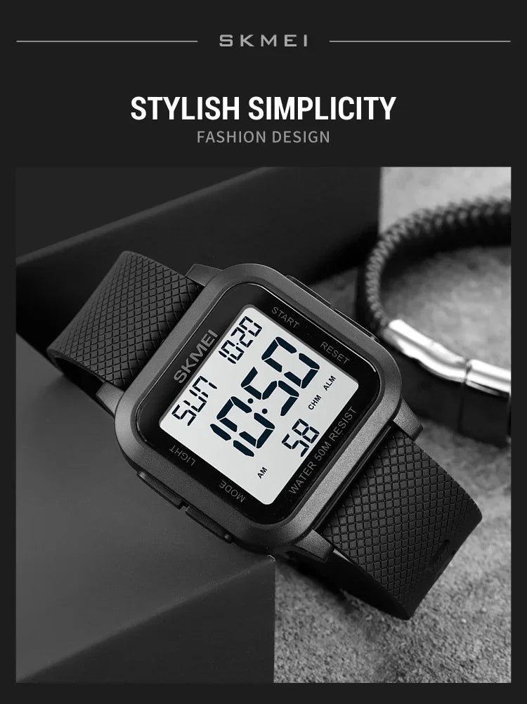 Skmei 1894 Military Waterproof Digital Watch for Men - Smarsty