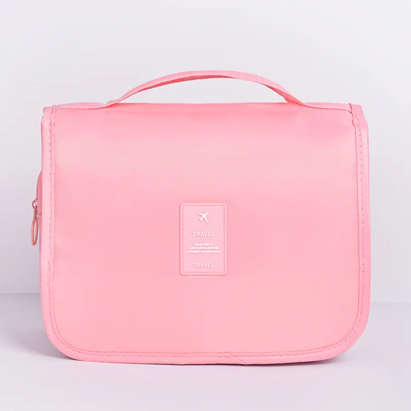 Waterproof Travel Makeup Bag Organizer For Women With Hook - Smarsty