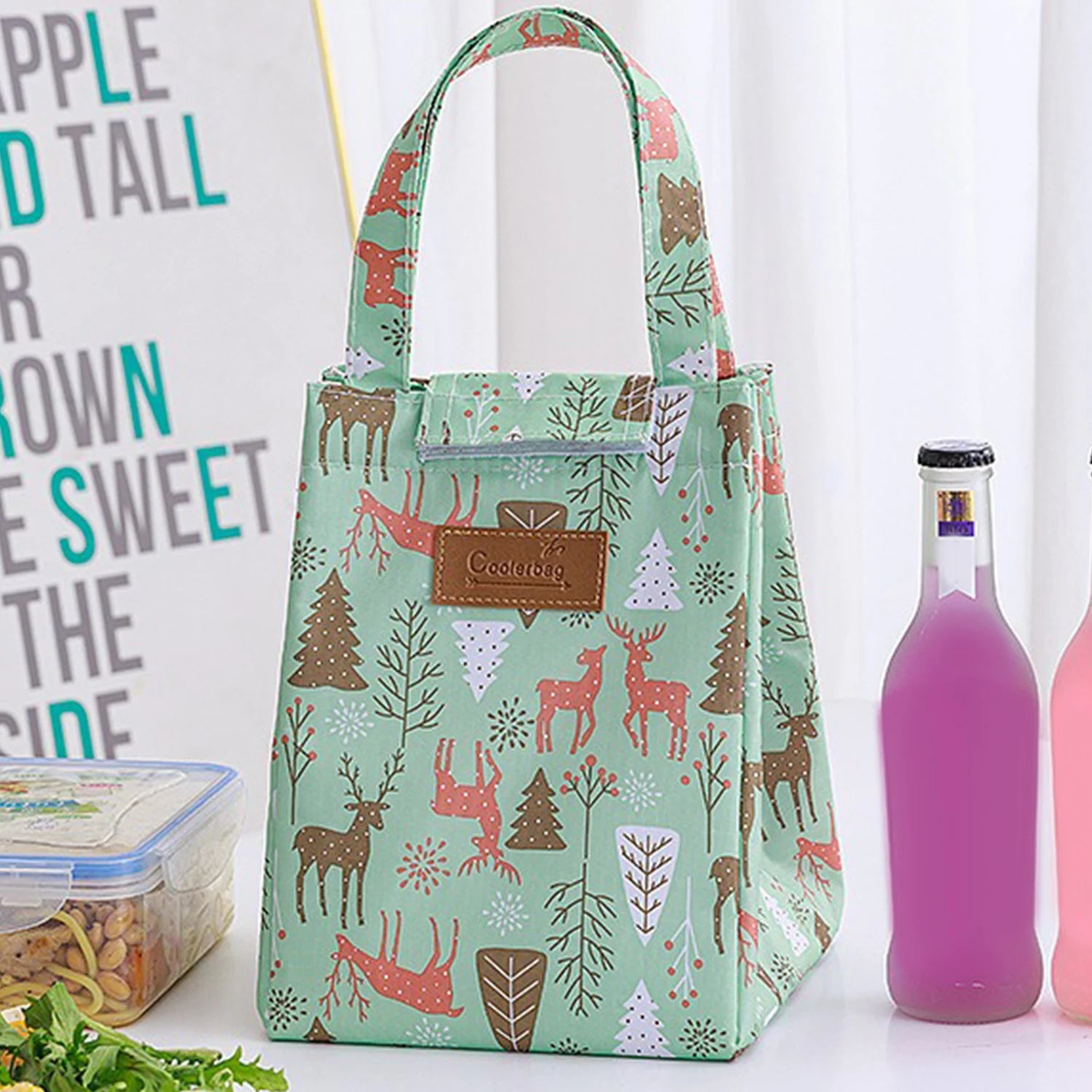 Insulated Lunch Bag For Men Women Waterproof Travel Cooler - Smarsty