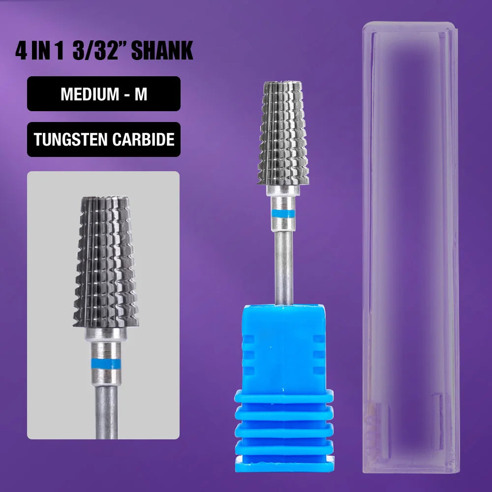 Electric Nail Drill Bit Stainless Steel for Manicure - Smarsty