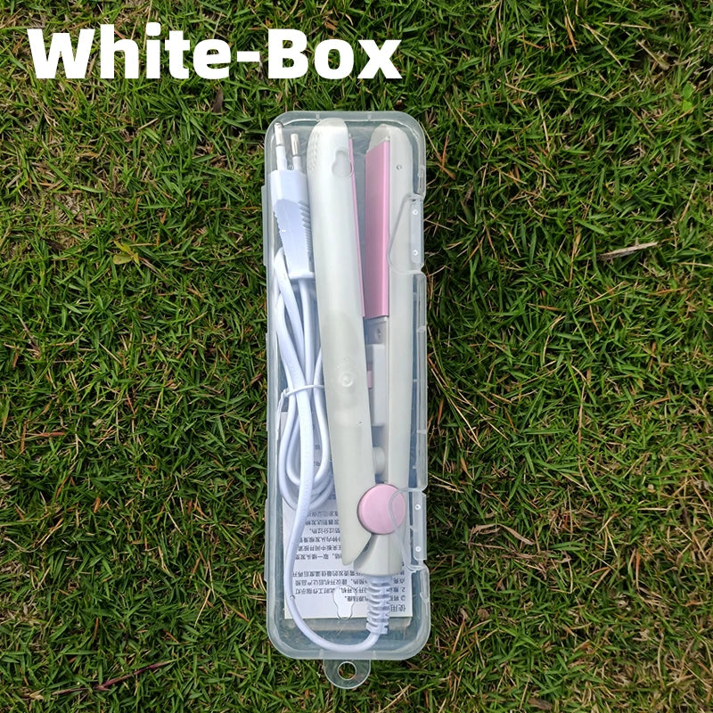 Mini Ceramic Hair Straightener and Curler for Quick Styling - Smarsty