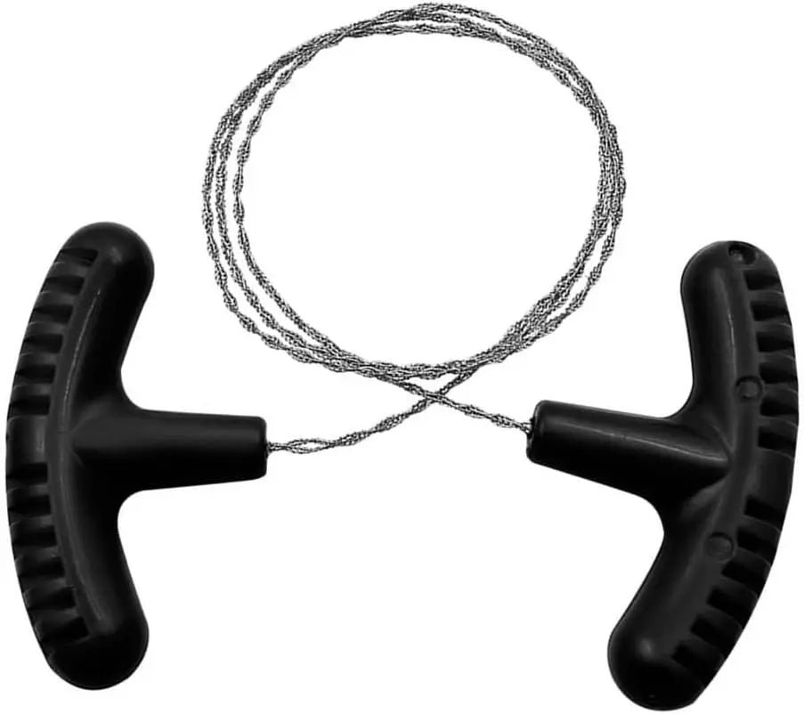 Cable Saw Stainless Steel Wire Saw Pocket Hand Saw for PVC, PE, ABS Pipes Cutting, Camping Hiking Wood Cutting by Smarsty