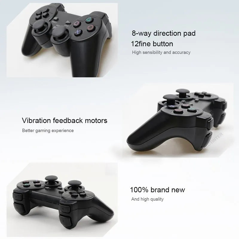 Wireless Gamepad for PlayStation 2 with Vibrating Joystick - Smarsty