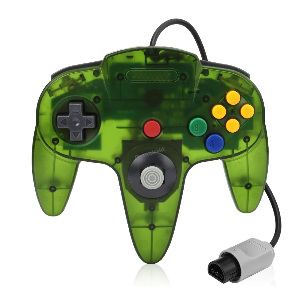 N64 Classic Wired Gamepad Controller With 8 Color Options - Smarsty