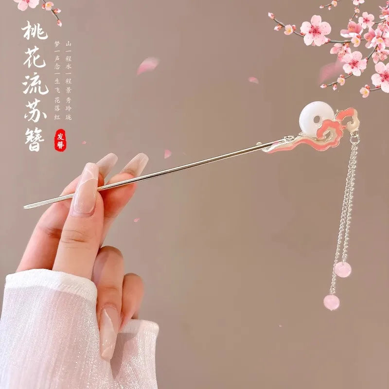 Vintage Chinese Style Flower Hairpin for Women - Smarsty