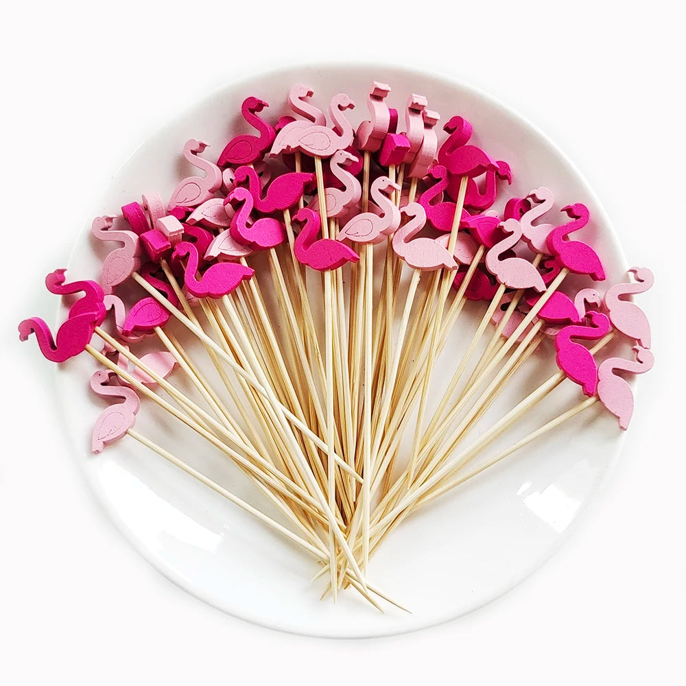 Bamboo Skewers 100Pcs for Parties and Events - Smarsty